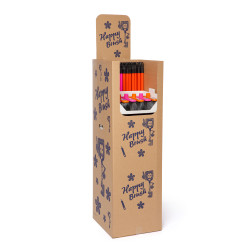 BOX Balai HAPPY BRUSH avec manche 120 cm