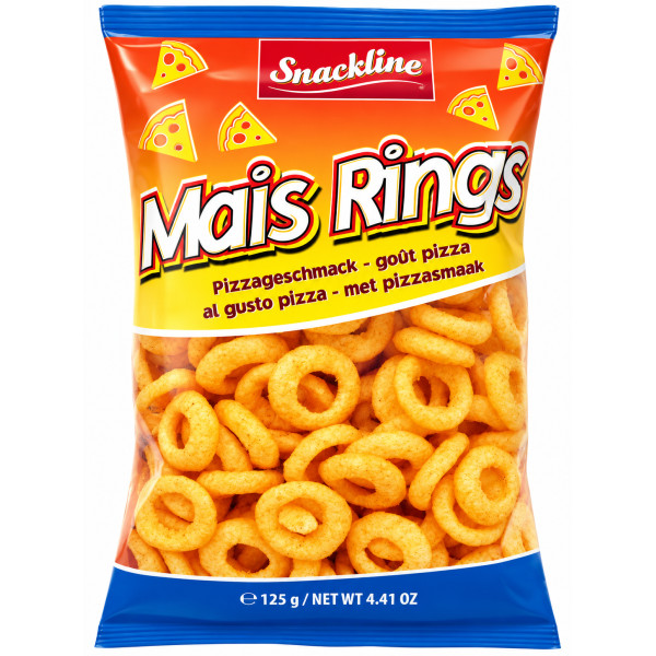 MAIS RINGS PIZZA 125g   DLC 07/12/2026
