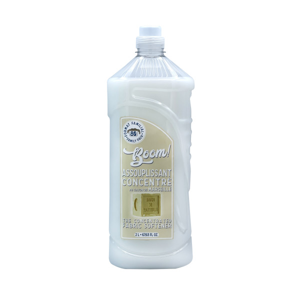 Assouplissant Concentré BOOM! au savon de marseille 2L 80 lavages