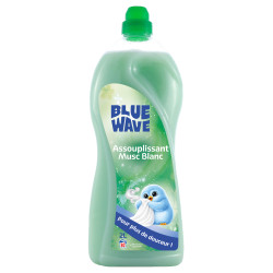 Assouplissant Musc Blanc  2L 80D  BLUE WAVE 