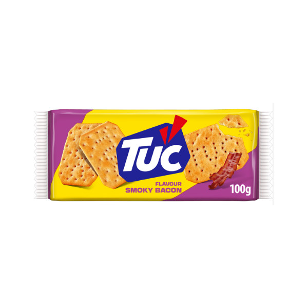 TUC Smoky Bacon 24x100g  (DLV 30/04/27)