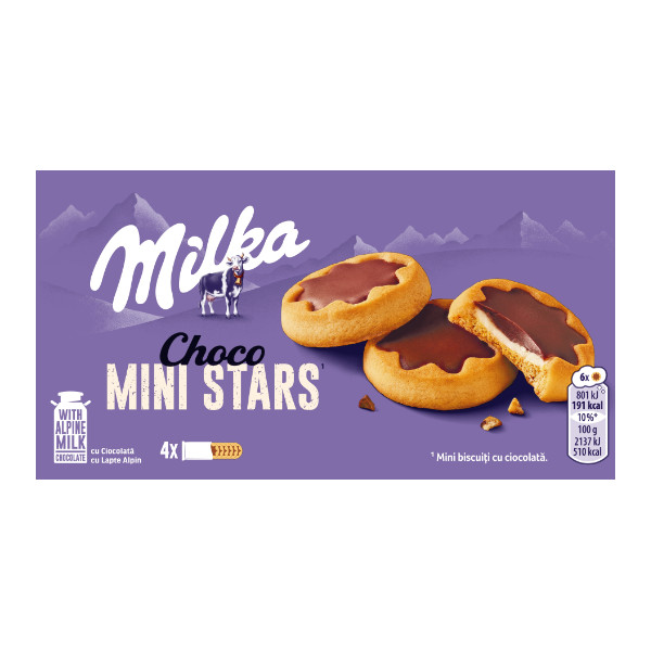Milka Choco Mini Stars 150g  (DLV 15/02/27)