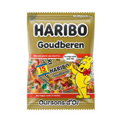Haribo Mini Goudberen 375g  (DLV 30/04/27)