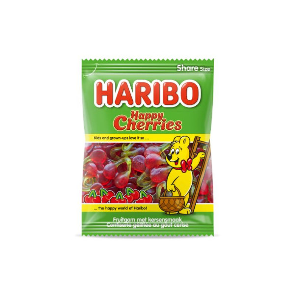 Haribo Happy Cherries  185g  (DLV 30/10/27)
