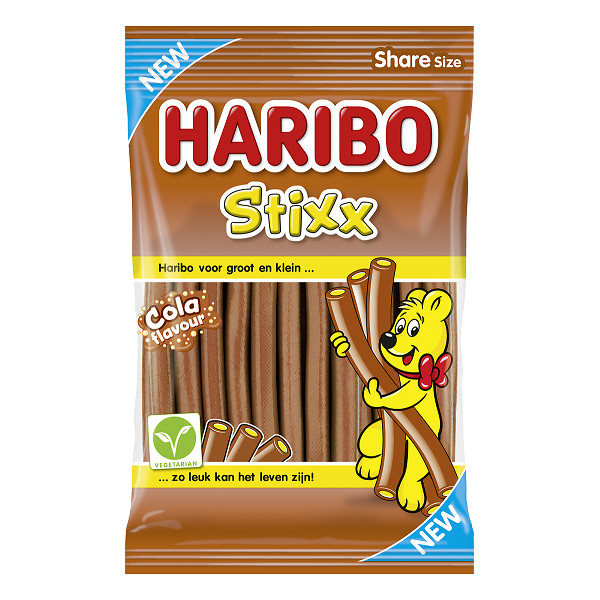 Haribo Stixx Cola 160g  (DLV 31/05/27)