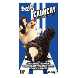 Bonjuks Crunchy Drumstick CnC Choco Coated&Cookie 50g (DLV 13/07/27)