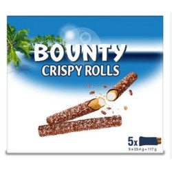 Bounty Crispy Rolls  5x23,4g  (DLV 02/02/27)