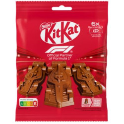 KitKat Formula1 6pk Icon Cars 66g (DLV 30/04/27)