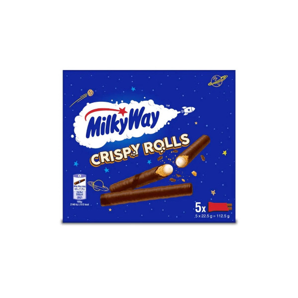 Milkyway Crispy Roll 5x22,5g (DLV 07/03/27)
