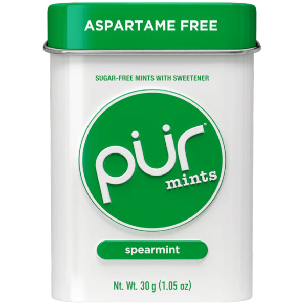 PUR Mints Spearmint 12x30g  (DLV 18/11/27)