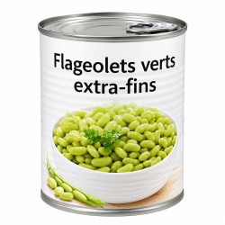 Flageolets 800g  DLC 30/09/28