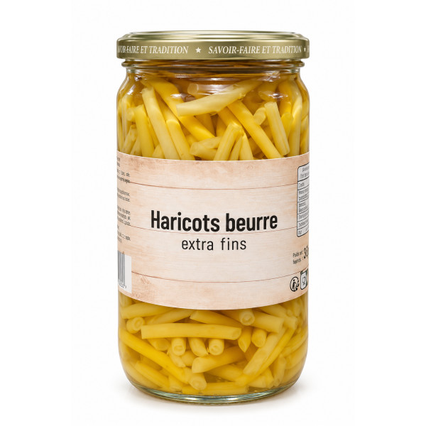 Haricots beurre 660g  DLC 31/08/27