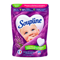 Soupline tablette Coeur Lavande 28Doses